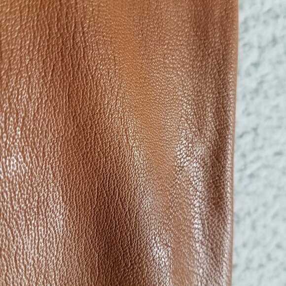 Commando Split Front Pants Women's Medium Faux Leather Bootcut Pull On Stretch - Picture 7 of 13